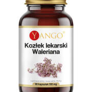 Kozłek lekarski - Waleriana - 90 kaps. YANGO Valeriana officinalis