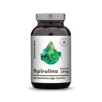 Spirulina Maxima w tabletkach - ok. 600 tabletek (150g) - 100 dziennych porcji Aura Herbals