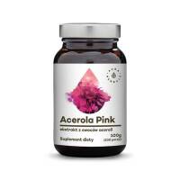 Acerola Pink 25% - ekstrakt z owoców Malpighia Glabra - proszek 100g Aura Herbals