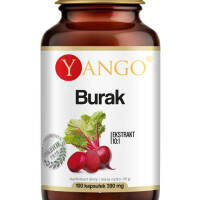 Burak - ekstrakt  YANGO 100 kaps czysty bez dodaktów, 