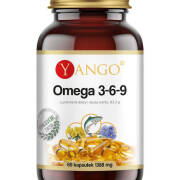 Omega 3-6-9 + Olej z wiesiołka YANGO - 60 kapsułek