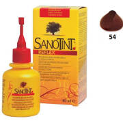 54 Złoty Kasztan - Szampon koloryzujący SanoTint Reflex – zmywalna farba do włosów 80ml Castano Dorato Golden Chestnut