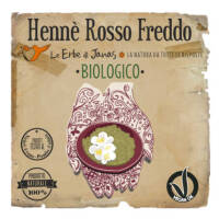 Henna Rosso Freddo -Lawsonia inermis  zimna czerwień Erbe di Janas 100g