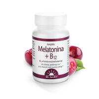 Melatonina i Witamina B12 Dr. Jacob's 60 tabl. 100% dziennego zapotrzebowania