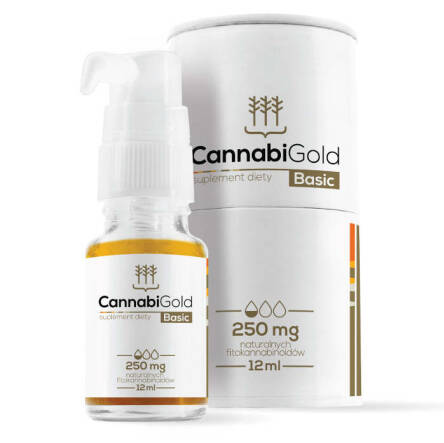 CannabiGold Basic 250 mg CBD 12ml