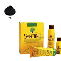 71 Black Czarny Sanotint Sensitive Light Naturalna Farba do włosów do trwałej koloryzacji 125ml