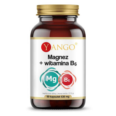 Magnez + witamina B6 - 90 kaps. YANGO