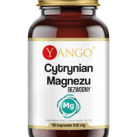 Cytrynian magnezu - Bezwodny - 90 kaps. YANGO