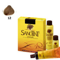 12 Golden Blonde Sanotint Classic Naturalna farba do trwałej koloryzacji włosów bez amoniaku złoty blond 125ml