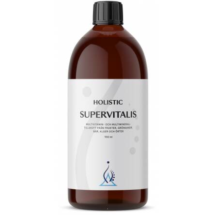 SuperVitalis Holistic multiwitaminowy suplement diety koncentrat witamin i minerałów  superfoods 900 ml