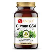 Gurmar GS4® - 75% kwasów gymnemowych - 60 kaps YANGO