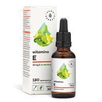 Witamina E alfa – tokoferol w oleju z oliwek - krople 30ml Aura Herbals