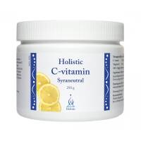Witamina C Holistic Vitamin-C Syraneutral w proszku buforowana magnezem pH7 askorbinian magnezu  250g