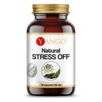 Natural Stress OFF Yango - uspokojenie, redukcja stresu, passiflora, teanina, witaminy z grupy B - 30 kaps