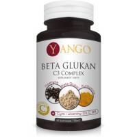 Beta Glukan C3 Complex  YANGO – 60 kaps. Wzmocnienie odporności beta glukan 1,3 1,6