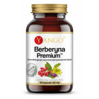 Berberyna Premium™ - 90 kapsułek YANGO  - Ekstrakt z berberysu	300 mg / kapsułce