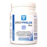 ERGYPHILUS Plus Nutergia 60 kapsułek bakterie kwasu mlekowego probiotyk