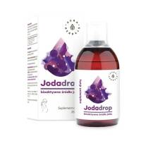 Jodadrop bioaktywne źródło jodu jod nieorganiczny (  jodek potasu, jodek sodu, jodan potasu, jodan sodu) Aura Herbals 250ml
