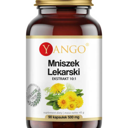 Mniszek lekarski - ekstrakt 10:1 - 90 kapsułek YANGO