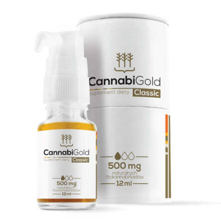 CannabiGold Classic 500 mg CBD 12ml Hempoland