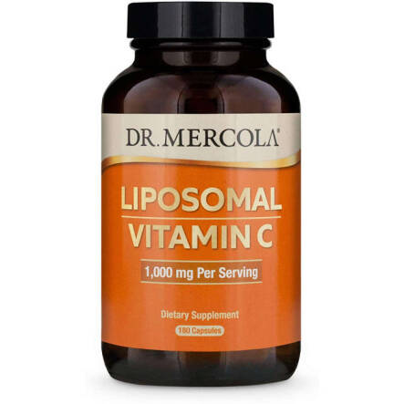 Witamina C Liposomalna Dr. Mercola 180 kapsułek ( Liposomal Vitamin C )