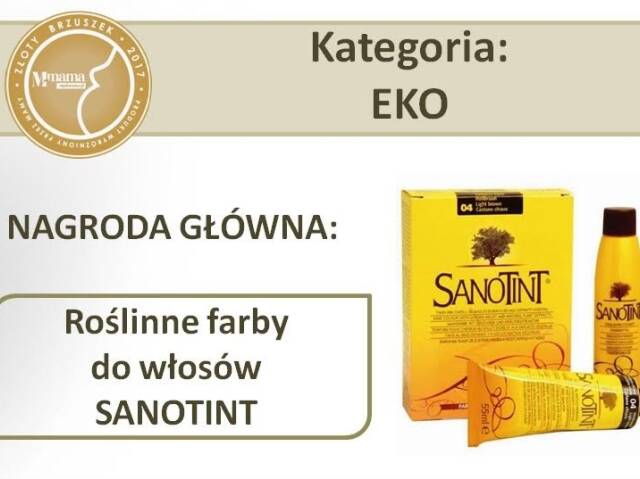 Farby Sanotint otrzymały nagrodę w kategorii EKO