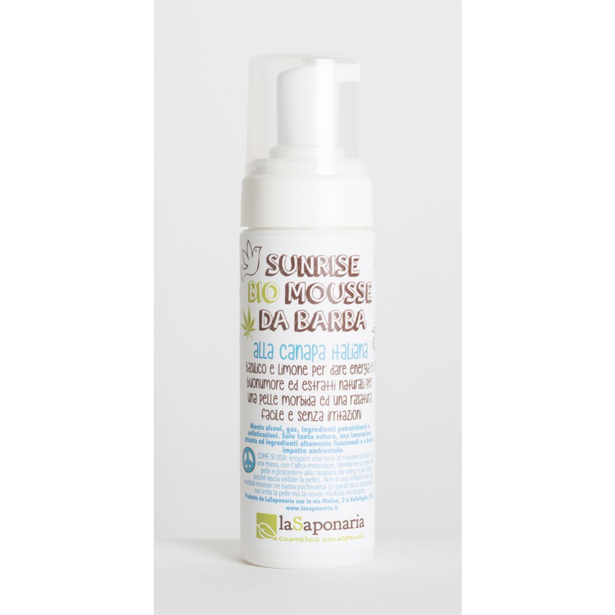 Naturalny Mus do golenia dla Mężczyzn SUNRISE La Saponaria 150 Naturalny Mus do golenia dla Mężczyzn SUNRISE La Saponaria 150