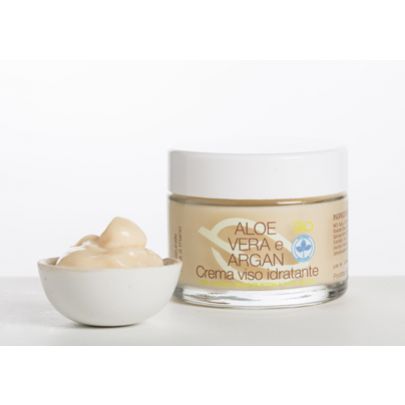 Natualny Nawilżający Arganowy krem do twarzy do skóry tłustej i mieszanej La Saponaria 50ml Natualny Nawilżający Arganowy krem do twarzy do skóry tłustej i mieszanej La Saponaria 50ml