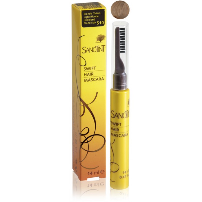 Mascara na odrosty Light Blonde S10 Sanotint 14ml Mascara na odrosty Light Blonde S10 Sanotint 14ml