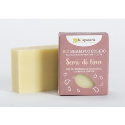 Naturalny BIO Szampon do włosów w kostce z lawendą i rozmarynem Solido La Saponaria 100gr Naturalny BIO Szampon do włosów w kostce z lawendą i rozmarynem Solido La Saponaria 100gr